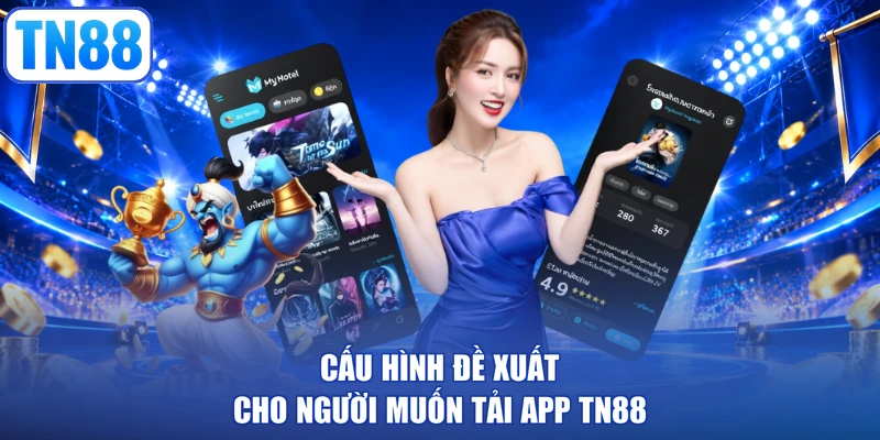 Cấu hình đề xuất cho người muốn tải app TN88