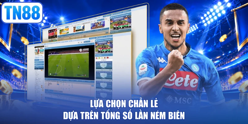 Lựa chọn chẵn lẻ dựa trên tổng số lần ném biên